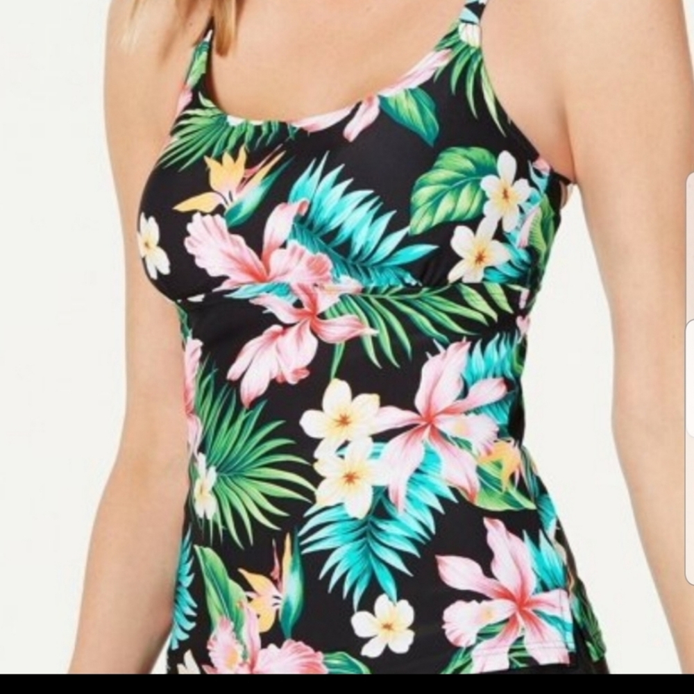Island Escape Palisades Tankini NWT Sz 6
